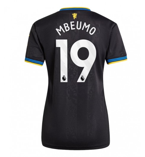 Manchester United Bryan Mbeumo #19 Alternativní Dres pro Dámské 2025-26 Krátký Rukáv Manchester United Bryan Mbeumo #19 Alternativní Dres pro Dámské 2025-26 Krátký Rukáv